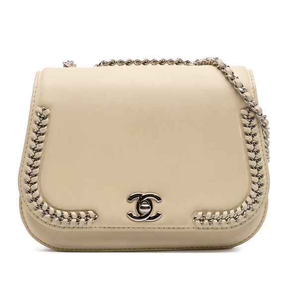 Chanel Handbags - Pre-Loved Chanel Small Calfskin Braided Chic Flap